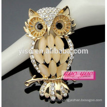 latest cheap jewelry fashion owl brooch